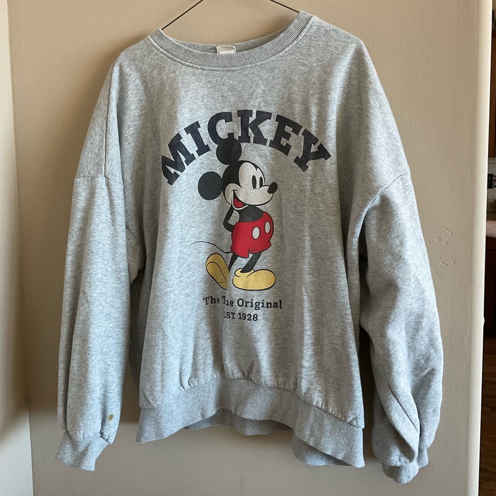 Vintage Mickey Mouse pullover sweatshirt
